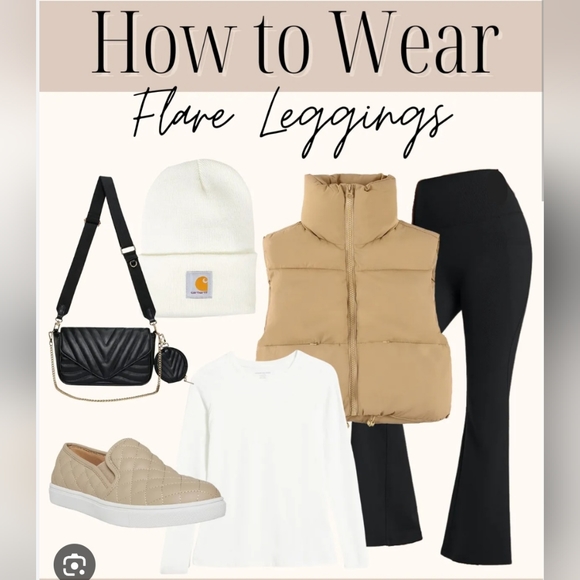 90 Degree by Reflex- FLARED Leg - Boot Cut Leggings - Picture 2 of 12